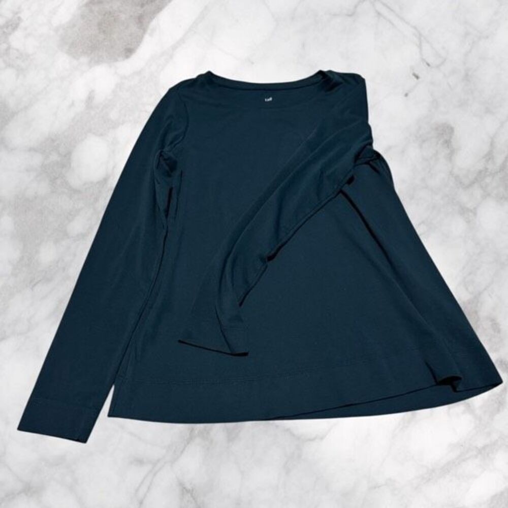 J Jill Blue Long Sleeve Size Small